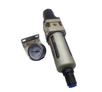 AW2000-02 aw3000-03D Vanne de réduction de pression du filtre du compresseur d'air/Contrôleur de vitesse de débit d'air/Pressostat/Régulateur de filtre(AW2000-02,Fiber core)