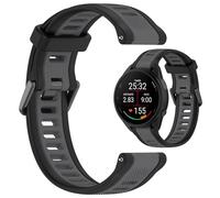 AWADUO Bracelet de montre de rechange en silicone souple et durable compatible avec Garmin Forerunner 165/165 Music/168/168 Music/D2 Air X10/Bounce/Vivoactive 5, bracelet de montre de rechange en