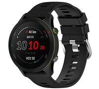 AWADUO Bracelet de rechange en silicone pour Garmin Forerunner 255S/255S 18 mm, doux et durable