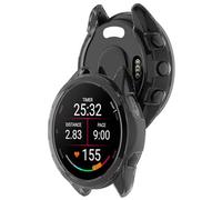 AWADUO Compatible avec Garmin Forerunner 165/Forerunner 165 Music Coque de protection en TPU souple et durable (Noir)