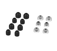 AWADUO Embouts en silicone pour écouteurs Sony WF-1000XM3 - Doux et durable - Noir