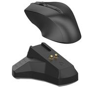 AWADUO Station de charge magnétique de rechange pour souris compatible avec Razer Naga Pro/Viper Ultimate/Basilisk Ultimate/souris DeathAdder V2 Pro, chargeur USB de type C, design antidérapant