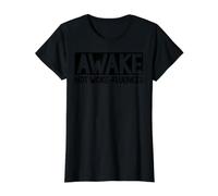 Awake Not Woke-influenced t Citation républicaine T-Shirt Graphique avec Valeur