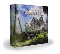 Awaken Realms Tainted Grail Mounted Heroes Miniatures Component Upgrade,Jeu de stratégie de survie,Jeu de fantaisie pour adultes,À partir de 14 ans,Durée de jeu moyenne 2 à 3 heures,Fabriqué
