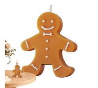 awakentti Bougie Gingembre Homme Parfum Lait de Café Décoration de Noël