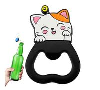 awakentti Décapsuleur de bière, décapsuleur ergonomique, amusant, tire-bouchon à bière en forme de chat porte-bonheur pour cuisine, maison, bar, restaurant, ustensiles ménagers