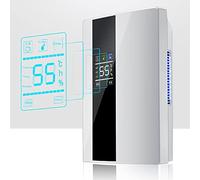 awallow DéShumidificateur Intelligent à Distance 2200Ml, Purificateur d'air avec Tuyau de Vidange I Affichage NuméRique de L'Humidité I DéGivrage I Minuterie 24H I ArrêT Automatique