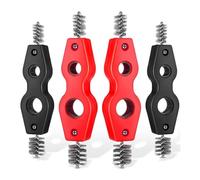 AWAOVV Lot de 4 brosses de nettoyage de tuyaux en cuivre pour nettoyage intérieur et extérieur