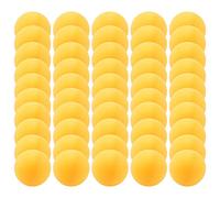 AWAOVV Lot de 50 balles d'entraînement de tennis de table - 40 mm - Jaune/aléatoire