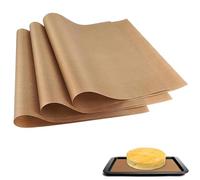 AWAOVV Lot de 6 feuilles de PTFE 40 x 60 cm réutilisables et résistants à l' - Outil de cuisson antiadhésif pour barbecue