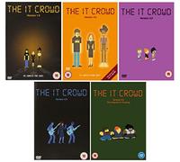 Award-winning Channel 4 sitcom - The IT Crowd Complete Series 1-5 DVD Collection : IT Crowd - Version 1.0 / IT Crowd - Version 2.0 / IT Crowd - Version 3.0 / IT Crowd - Version 4.0 / IT Crowd - Version 5.0 The Internet Is Coming + Extras