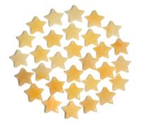 AWARDSEN 20PCS Citrine Pierres Naturelle Set Pierres Précieuses de Cristaux de Guérison étoilés Reiki Protection des Pierres Naturelle Polies Méditation Cristal