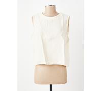 aware by vero moda chemisiers et blouses femme de couleur beige 40