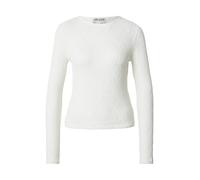 Vero Moda Awtessy LS O-Neck Lace Top Noos, Blanc, Small Femmes