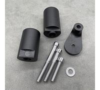 AWARFY pour Suzuki GSXR1000 K1 GSX-R GSXR 1000 2001-2002 Curseurs De Cadre De Moto Crash Protection Contre Les Chutes Moteur Pad Protecteur Capot Moteur (Couleur : Black)