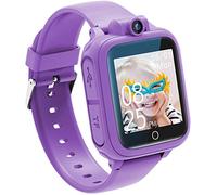 Awatty Montre Intelligente, Jouet Enfant 3 4 5 6 7 8 9 10 11 12 Ans, Caméra Rotative à 90°, 14 Jeux, Montre Connectée Garçon, Jeux Cadeaux Grands Fille Garçon
