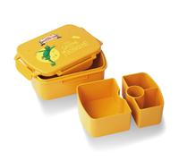 AWAVE® L'école des animaux magiques boîte à goûter rPET | Jaune, Caspar