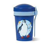 AWAVE® L'école des animaux magiques Tasse à céréales To Go 540 ml rPET | Bleu, Yuri