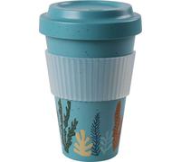 AWAVE® Tasse à café To Go 400 ml rPET | Turquoise