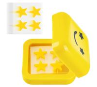 AWAVM 40 Comprimés Patch d'acné Hydrocolloïdal, Pimple Patch, Sticker d'acné du Visage Avec étui à Miroir Portable