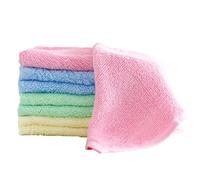 AWAVM 8pcs Flanelle Mouchoir Mouchoir Flanelle Serviette en Coton séchage Rapide Serviette réutilisable Corps carré Serviette Lavage Flanelle bébé Enfant Adulte