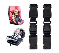 AWAVM Chest Clip sécurité bébé x2 - Sangle ceinture de sécurité voiture - Empêche l’enfant de sortir les bras du harnais - Boucle de protection pour siège auto - Pince harnais enfant