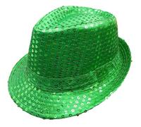 AWAVM Garçon Fille Costume Enfants Chapeau Western Jazz Dance Cap (Green)