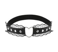 AWAVM Gothic Punk Accessoires Ceinture Harnais jarretières Gothiques Punk Punk Harnais Porte-Jarretelles Réglable Porte Jarretelle Sexy pour Femmes et Filles, Noir