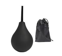 AWAVM Kit de douche anale 310 ml pour lavement vaginal - Pour homme ou femme - Sans danger pour la santé - Confortable - En caoutchouc - Rouge (224ml)