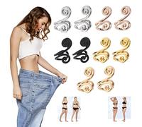 AWAVM Lot de 5 paires de boucles d'oreilles d'acupression pour stimuler le métabolisme - Unisexe - Pour réduire les gonflements