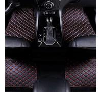 AWCYRHI 4 pièces Tapis de Voiture, pour Alfa Romeo Junior 2024 Tapis de Sol antidérapant pour Automobile Tapis Voiture Tous Temps pour Voiture,G/Black Red