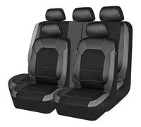 AWCYRHI 9 Pièces Set Complet Housses De Siège Voiture, pour Dacia Jogger 2022 2023 2024 2025 Housses de Siège de Voiture,Nonslip Confortable,Interieur Accessoire,B/Grey