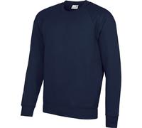 AWDis Academy Herren Rundhals-Sweatshirt RW3916 (S) (Marineblau)