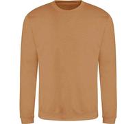 AWDis Adulte Unie Just Hoods Sweatshirt PC3798 (L) (Caramel-Latte)