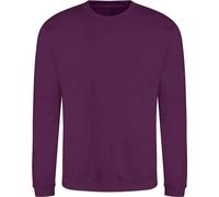 AWDis Adulte Unie Just Hoods Sweatshirt PC3798 (L) (Prune)