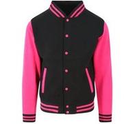 Awdis - Blouson d'université - Adulte (M) (Noir / rose) - UTPC2083 Noir / Rose G