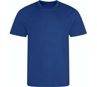 AWDis Cool - T-shirt en matière recyclée pour homme/femme unie PC4718 (M) (Bleu roi)