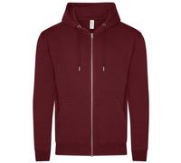 Awdis Hoodie Zip Intégral Coton Mélangé Organic Homme
