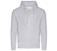 Awdis Hoodie Zip Intégral Coton Mélangé Organic Homme