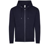 Awdis Hoodie Zip Intégral Coton Mélangé Organic Homme