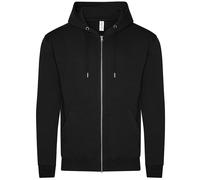 Awdis Hoodie Zip Intégral Coton Mélangé Organic Homme