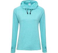 AWDis Just Cool Girlie - Haut à capuche - Femme (XS) (Bleu océan chiné) - UTRW5359 Bleu Océan Chiné