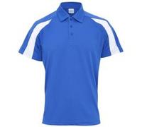 AWDis Just Cool - Polo à manches courtes - Homme (M) (Bleu roi/Blanc arctique) - UTRW3479 Bleu Roi/Blanc Arctique G