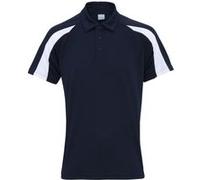 AWDis Just Cool - Polo à manches courtes - Homme (S) (Bleu marine/Blanc arctique) - UTRW3479 Bleu Marine/Blanc Arctique G