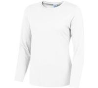AWDis Just Cool - T-shirt à manches longues - Femme (XL) (Blanc arctique) - UTRW4814 Blanc Arctique