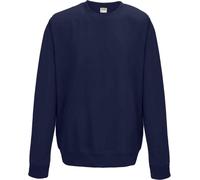 AWDis Just Hoods AWDis Sweat-shirt unie ras du cou uni (280 GSM) PC2103 (2XL) (Nouveau bleu marine français)