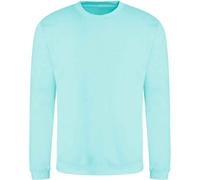 AWDis Just Hoods AWDis Sweat-shirt unie ras du cou uni (280 GSM) PC2103 (L) (Menthe poivrée)