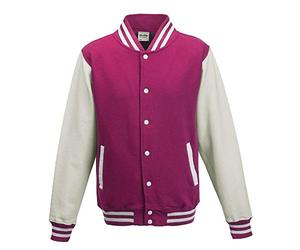 AWDis Just Hoods College Jacke 'Varsity Jacket' Blouson Mixte