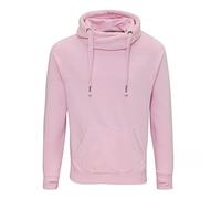 AWDis Just Hoods JH021 Sweat à capuche unisexe à col croisé, rose bébé, Large