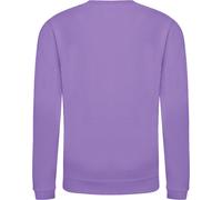AWDis Just Hoods Kinder Pullover / Sweatshirt, unifarben RW3485 (128) (Rosa-Grau)